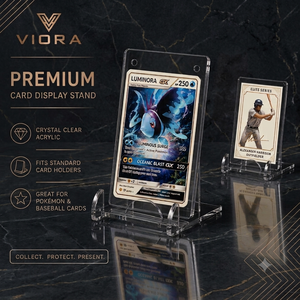 Acrylic Card Display Stand