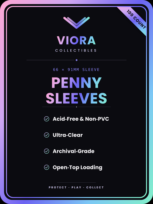 Premium Clear Card Sleeves (100 Per Pack)