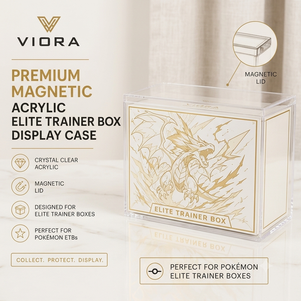 Elite Trainer Box Acrylic Display Case