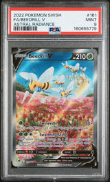 Beedrill V #161 Full Art PSA 9 | 2022 Pokémon